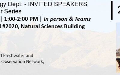Seminar: Long-term flux observation network development in South Africa – a national platform to support environmental research and evidence-based decision making